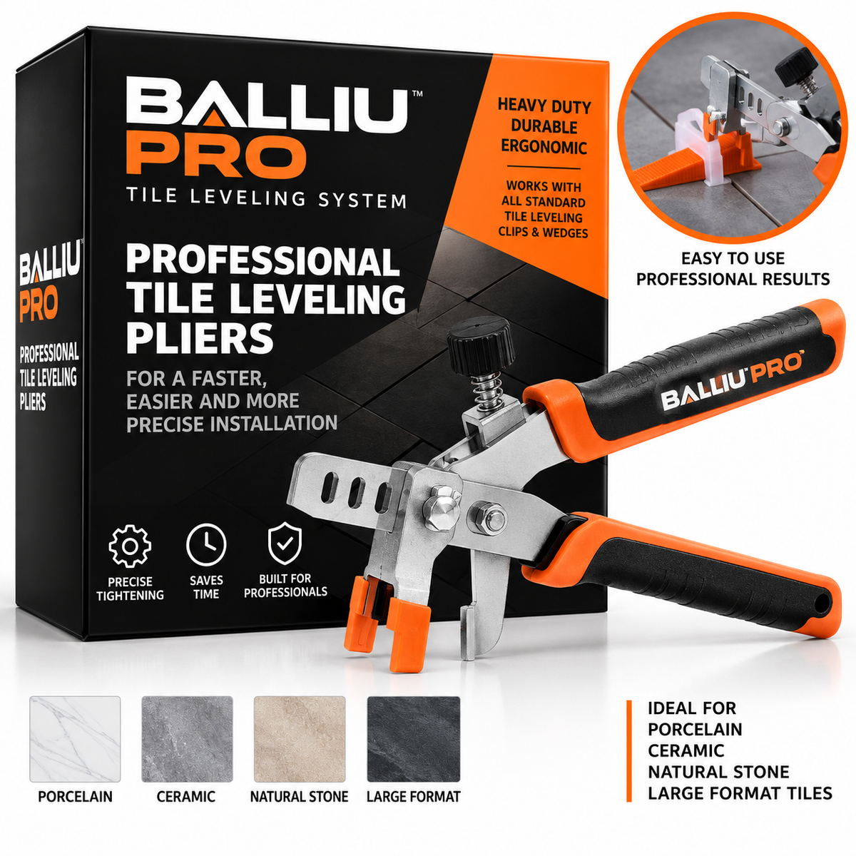 BALLIU PRO Professional Tile Leveling Pliers
