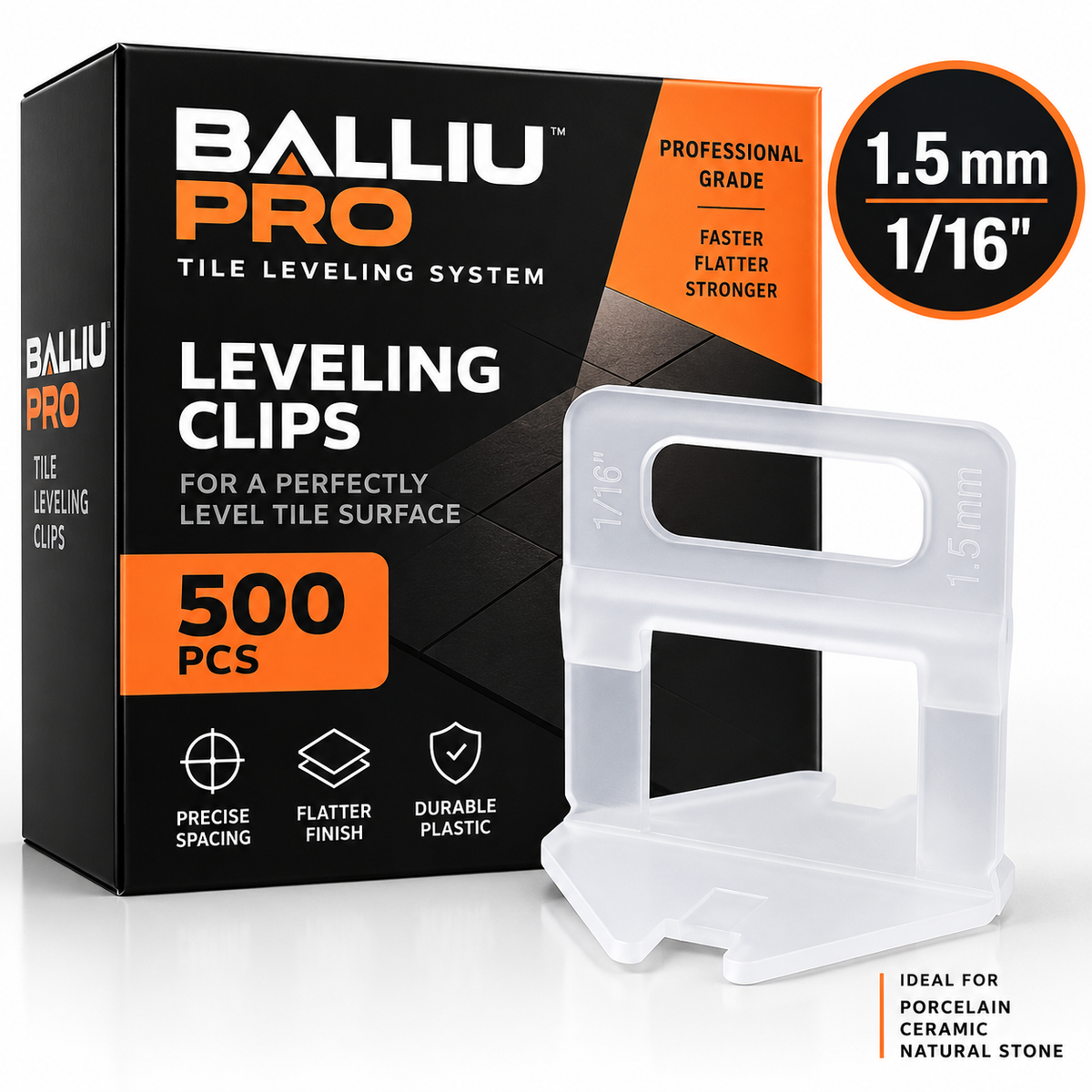 BALLIU PRO Tile Leveling Clips